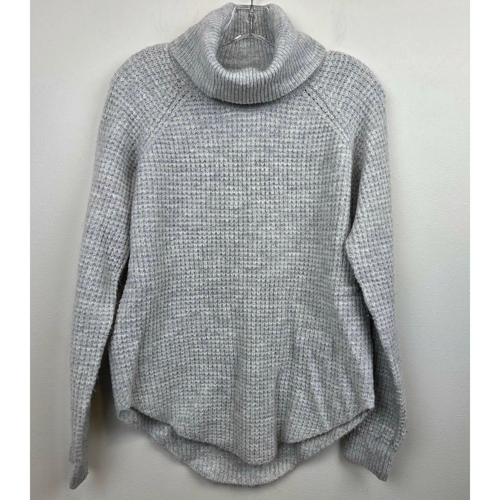 Kuhl Womens Sienna Gray Knit Cowl Neck Sweater Pullover Small 4411